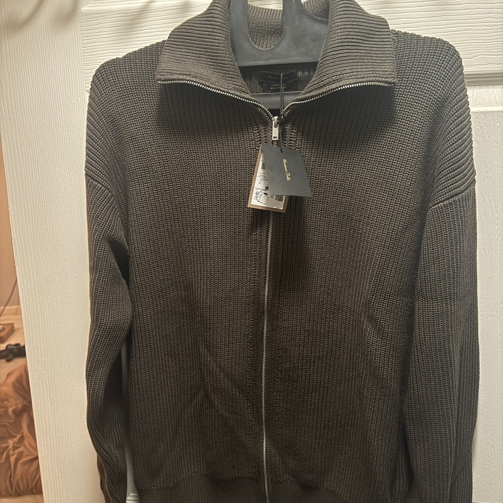 Massimo Dutti Knit zip up